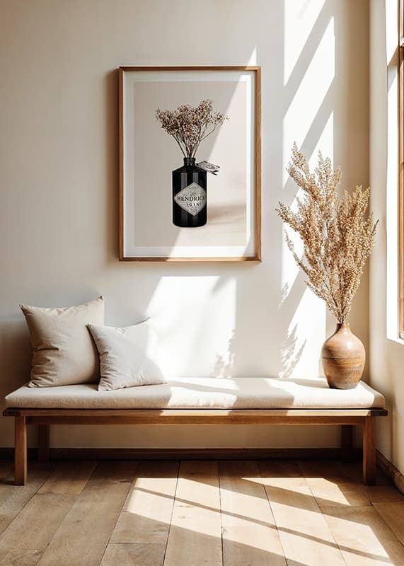  Dried Flowers Gin Bottle crossfade