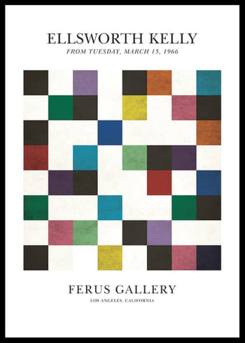 Plakat Ellsworth Kelly