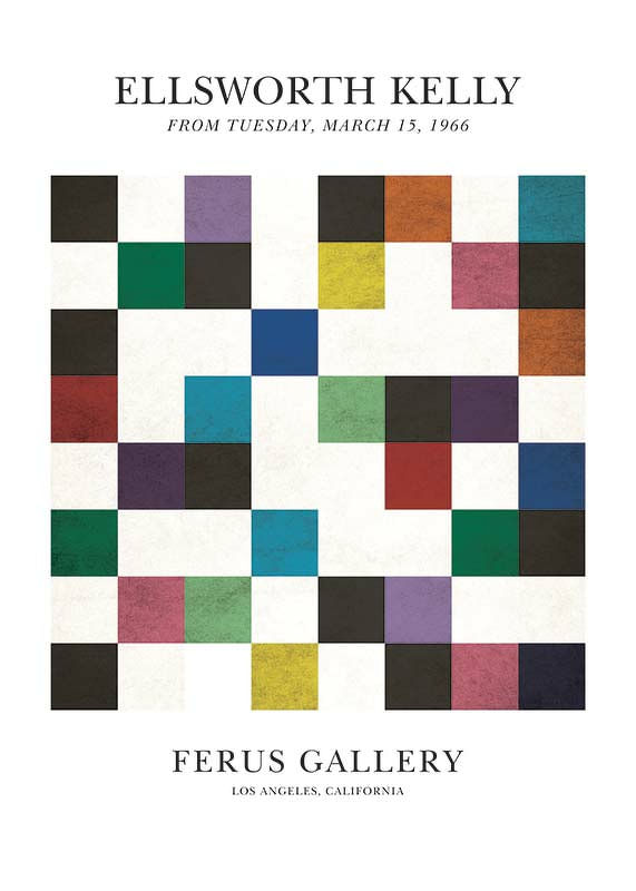 Plagát Ellsworth Kelly