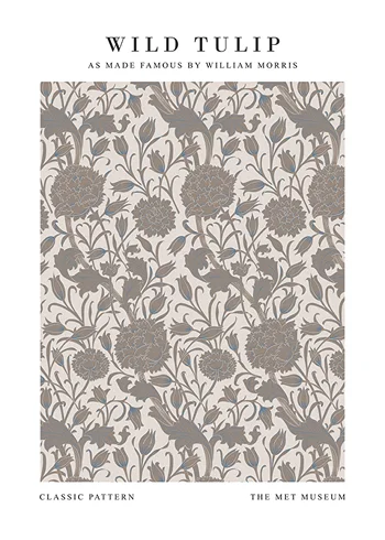 Poster William Morris Wild Tulip