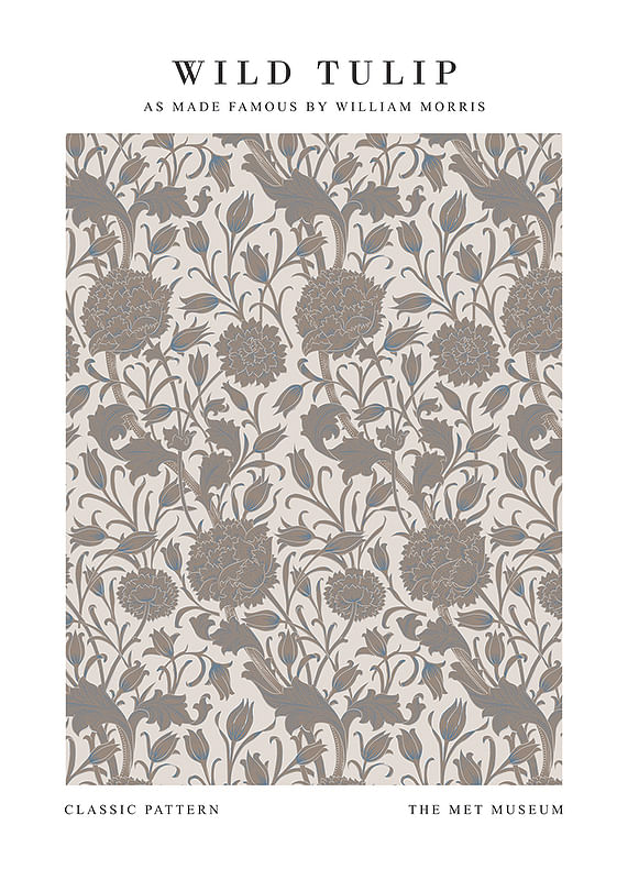 Poster William Morris Wild Tulip