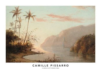 Poster Pissarro St Thomas