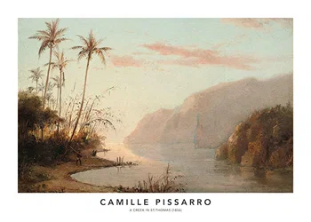 Poster Pissarro St Thomas