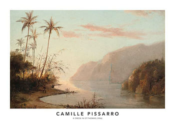 Poster Pissarro St Thomas