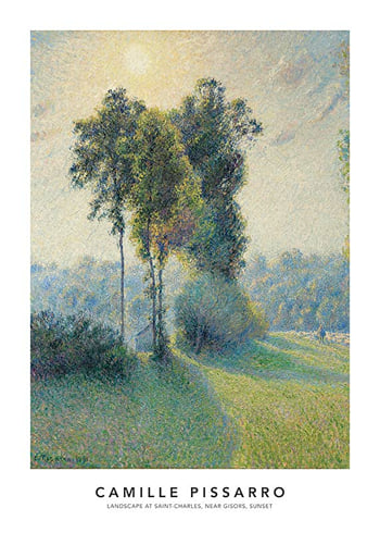 Poster Pissarro Saint-Charles
