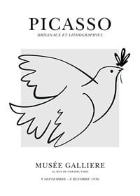 Black line drawing of flying dove against white background-1