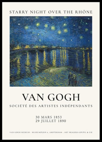 Poster Van Gogh Starry Night