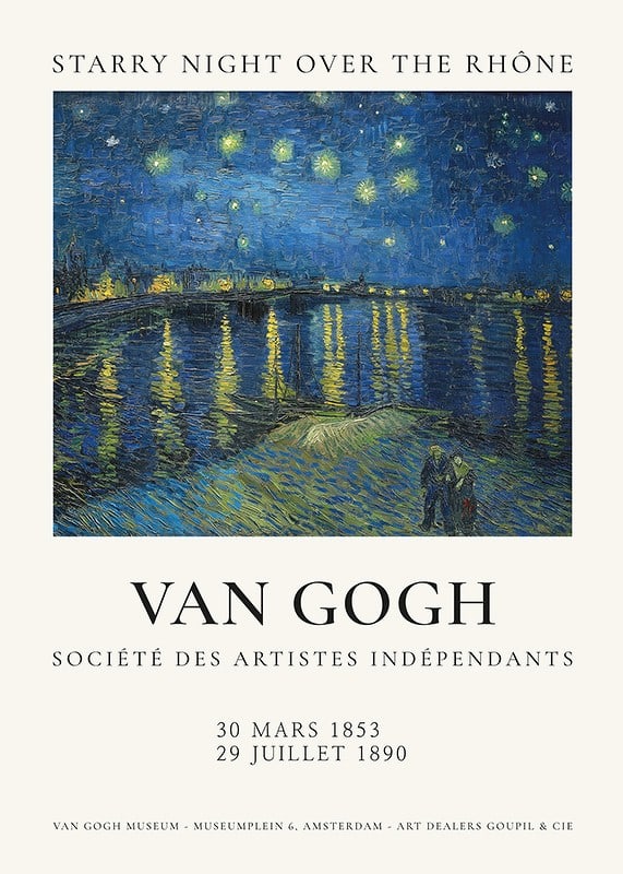 Van Gogh Starry Night-12