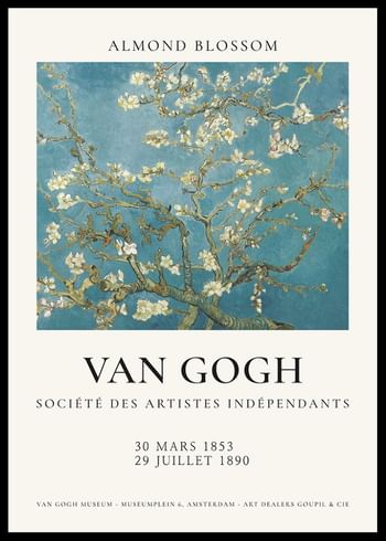 Poster Van Gogh Almond Blossom