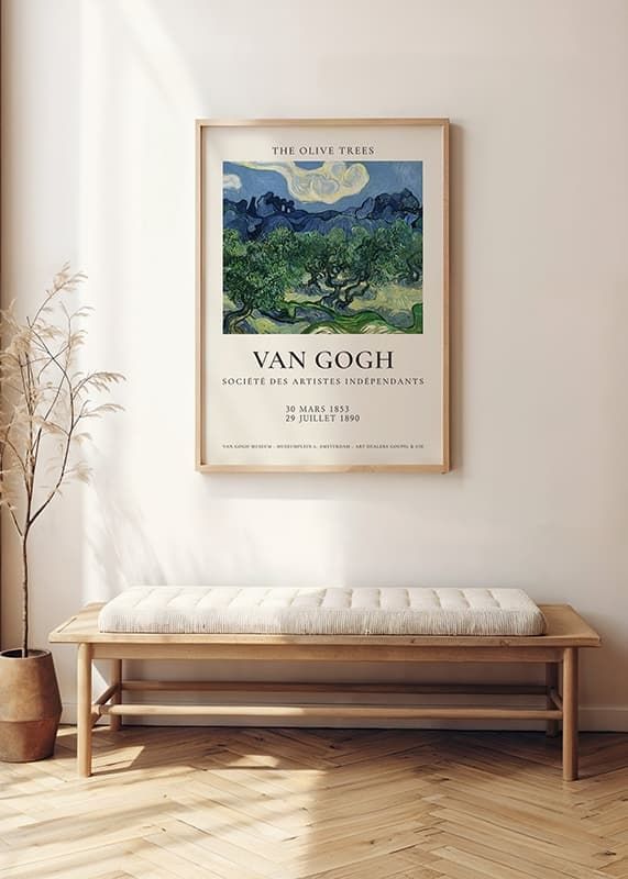Póster Van Gogh The Olive Trees crossfade