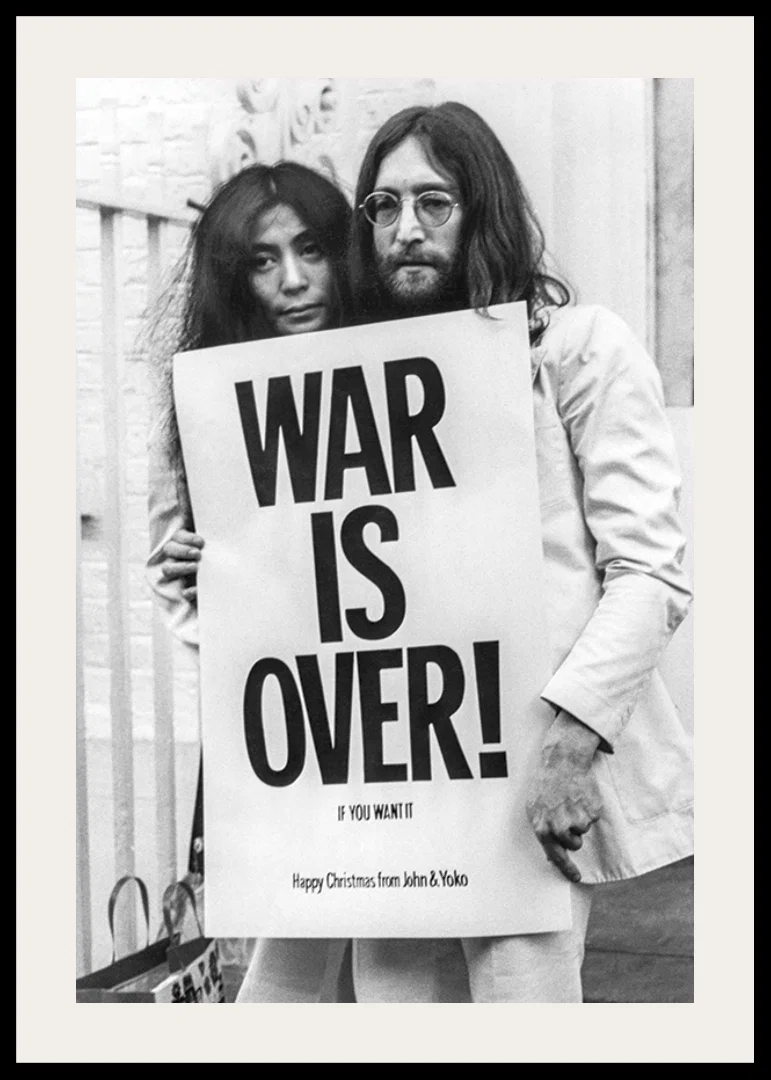 John Lennon Yoko Ono War Is Over-12