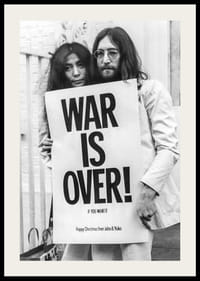 John Lennon Yoko Ono War Is Over-2