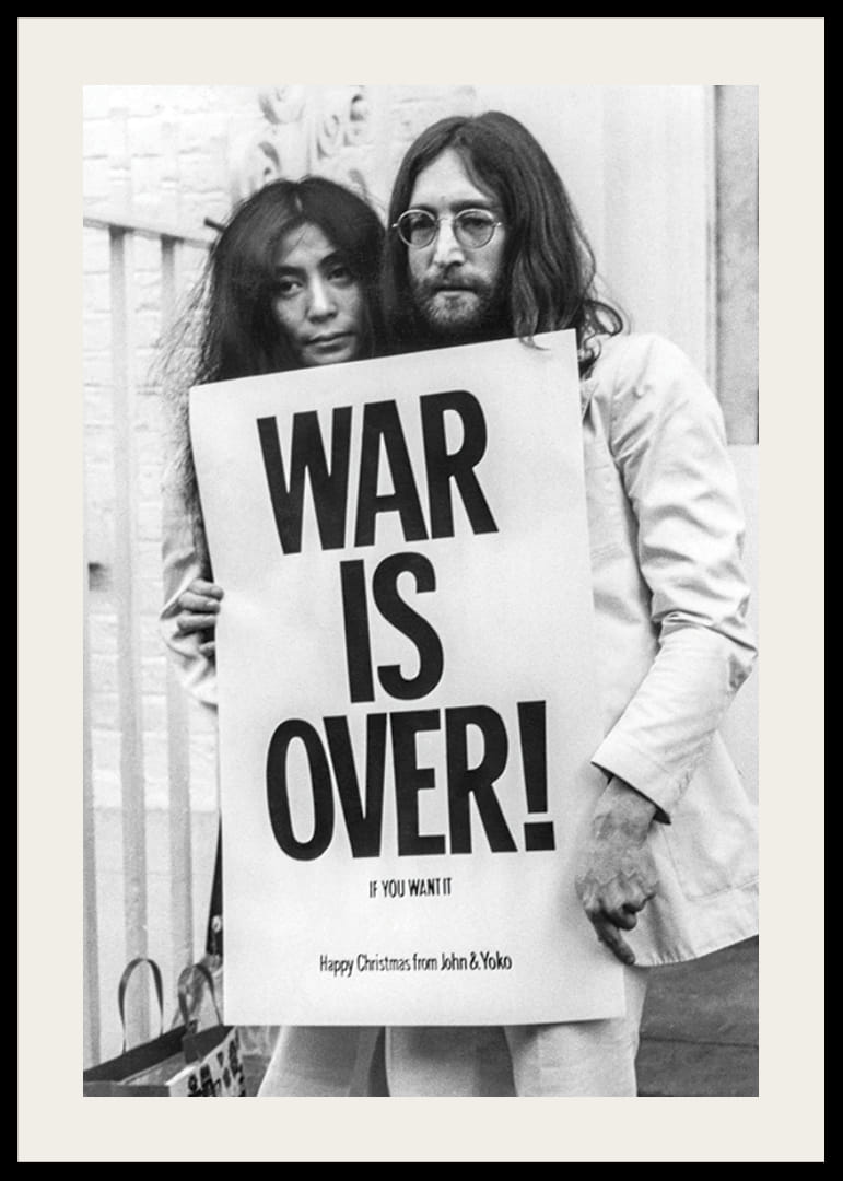 John Lennon Yoko Ono War Is Over-12