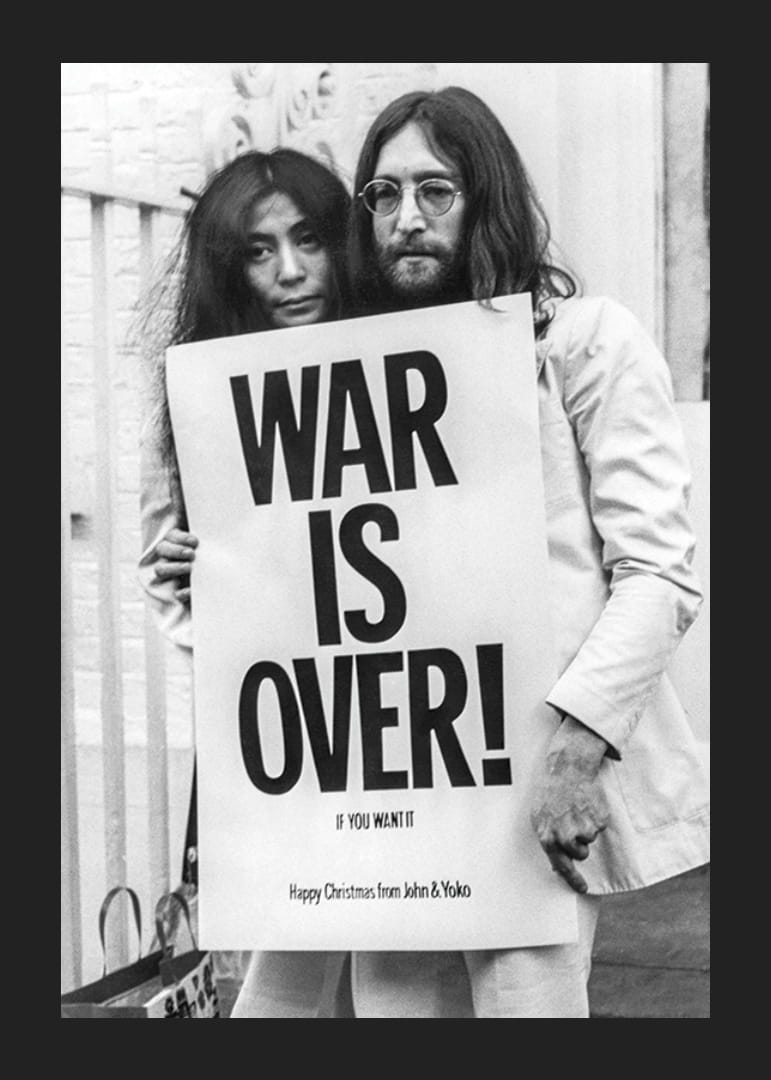 John Lennon Yoko Ono War Is Over-12