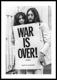 John Lennon Yoko Ono War Is Over-0
