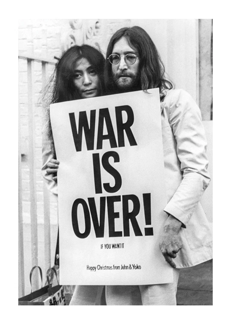 John Lennon Yoko Ono War Is Over-12
