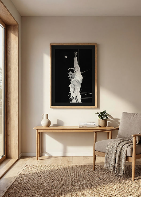 Poster Freddie Mercury crossfade