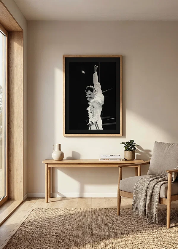 Poster Freddie Mercury crossfade