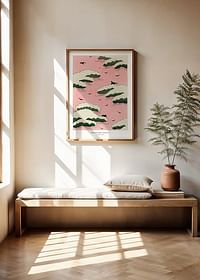 Pink Sky By Watanabe Seitei-2