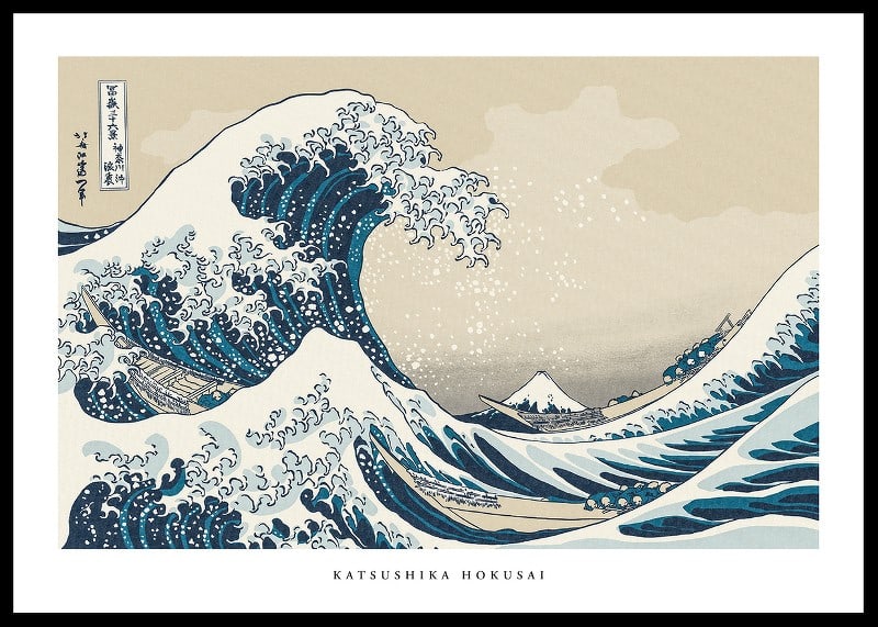 The Great Wave By Katsushika Hokusai-12