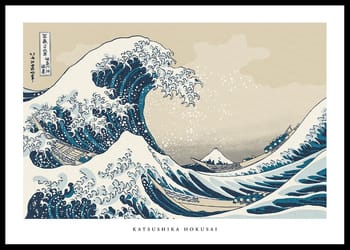 Poster The Great Wave By Katsushika Hokusai