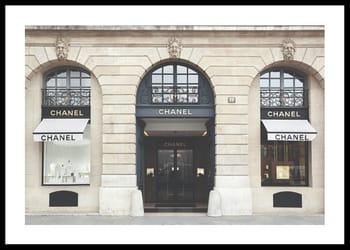 Poster Chanel Store No3