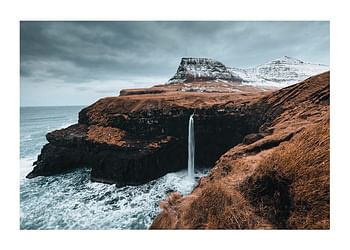 Poster Highland Waterfall