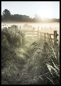 Sunrise Over Countryside-2