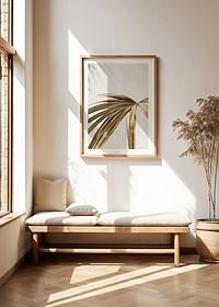 Golden Palm Leaves-4