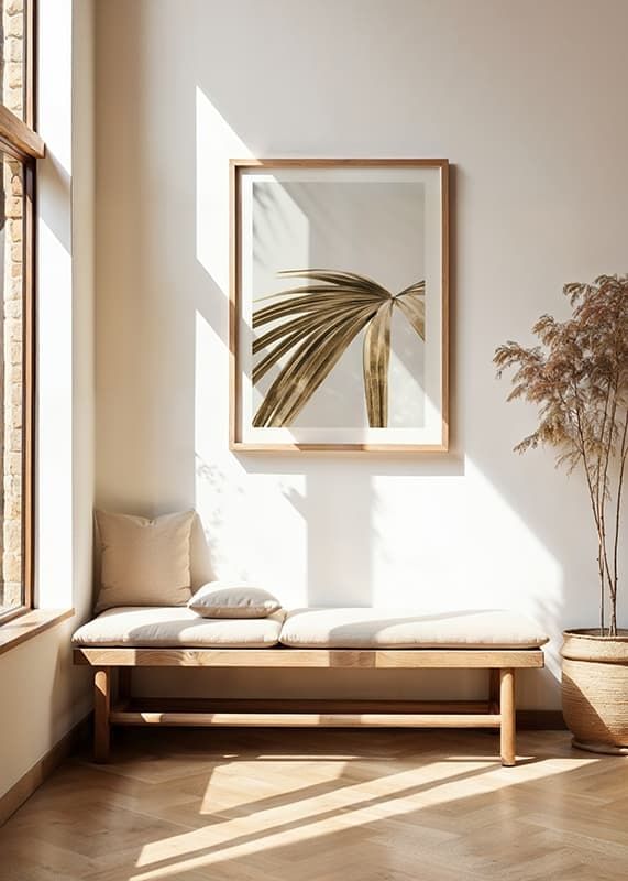 Golden Palm Leaves-12