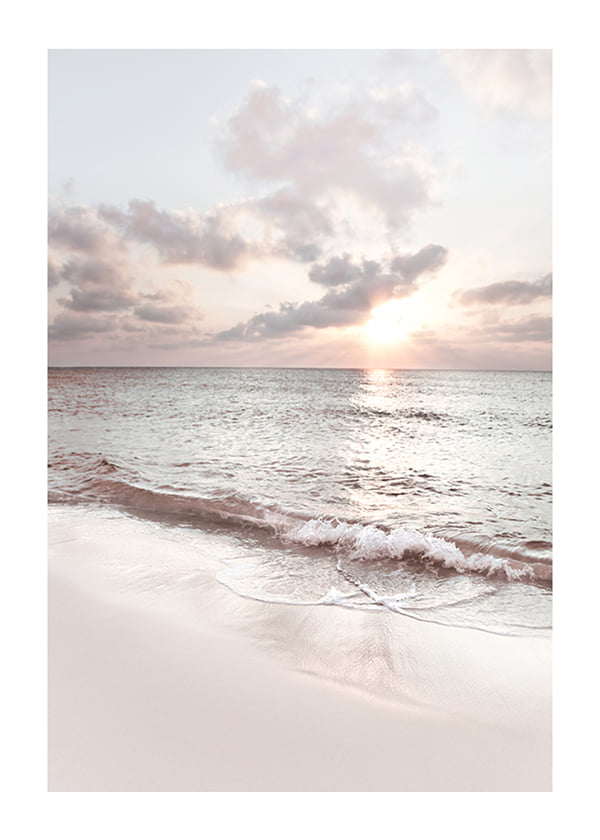 Poster Waves At Seven Mile Beach