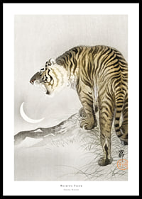 Roaring Tiger By Ohara Koson-0