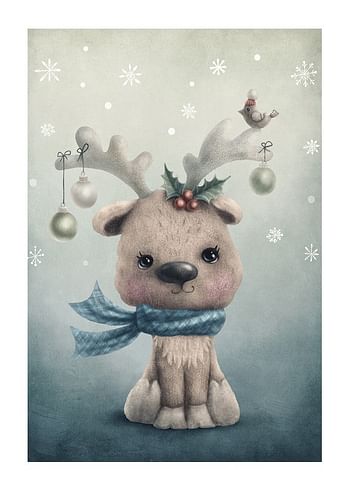 Juliste Baby Reindeer