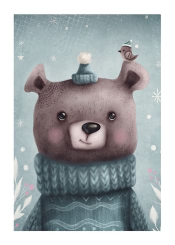 Plakat Baby Brown Bear