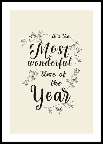 Poster Most Wonderful Time