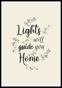 Schwarzer Text mit geschwungenen Buchstaben und Blattverzierungen auf beigem Hintergrund-2