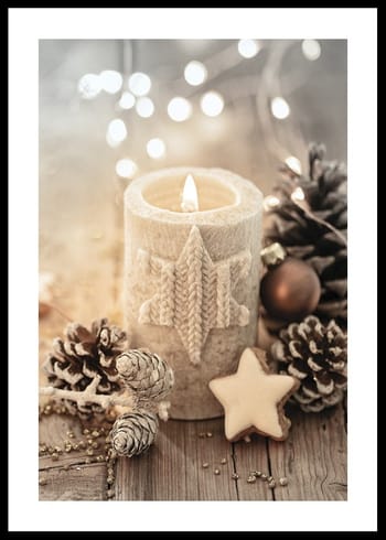 Poster Christmas Candle