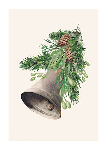 Poster Watercolor Christmas Bell