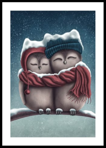 Poster Owl Friends