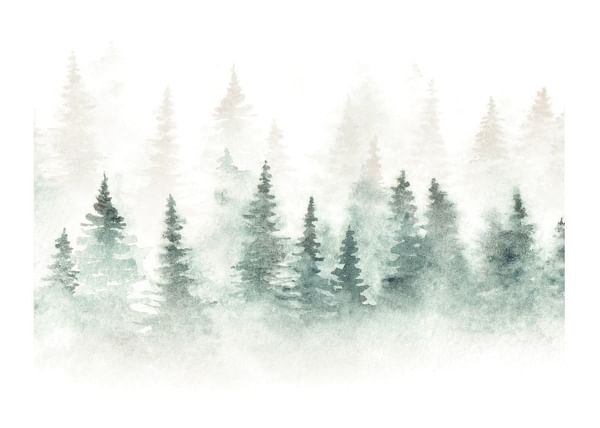  Watercolor Forest