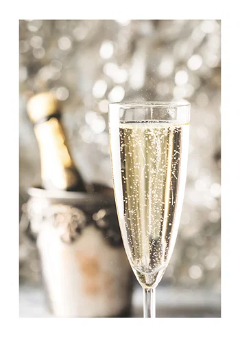 Poster Sparkling Champagne