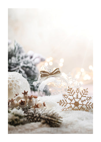 Póster Bright Christmas Decorations