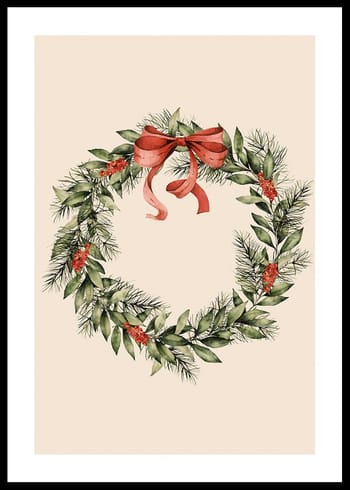 Poster Christmas Wreath