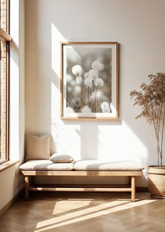 Poster Cottongrass crossfade