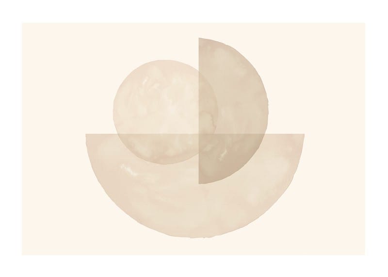  Abstract Circles No1