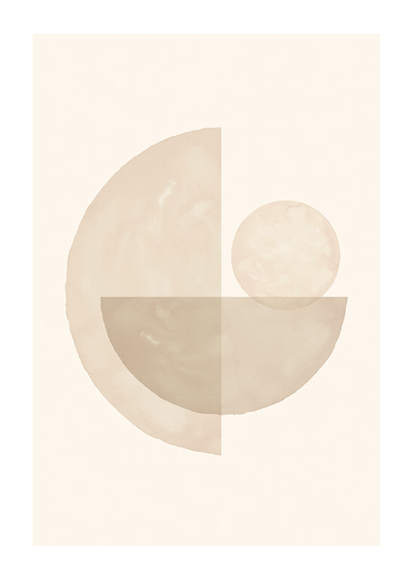 Poster Abstract Circles No3