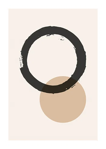 Poster Layered Abstract No1