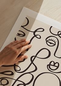 Line Art Faces-5