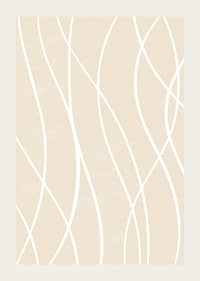 Abstrakte weiße Linien über sandfarbenem Hintergrund mit Textur-3
