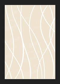Abstrakte weiße Linien über sandfarbenem Hintergrund mit Textur-5